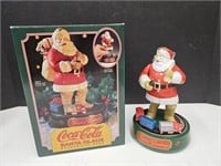 Coca Cola Mechanical Santa Claus Bank