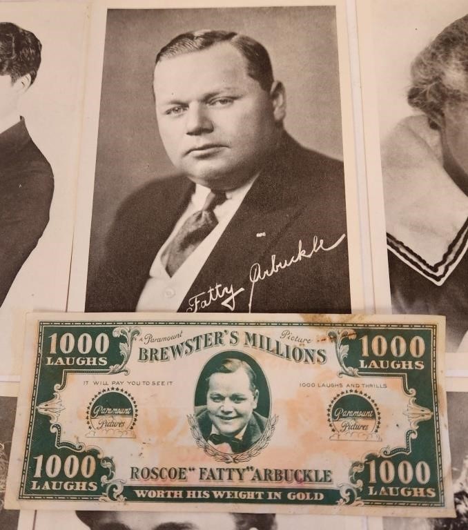 1921 Brewsters Millions Fatty Arbuckle Bank Note