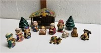 Miniature Nativity Set - Patchwork Nativity