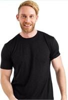 (Size: small - Black) Wool T-Shirt Mens - 100%
