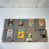Nintendo NES 8 Game Lot