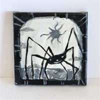 2007 Acrylic Painting Spider by Jim Kopp Casper WY