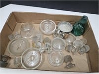 Vintage Bottle Stoppers & Glass Lids