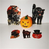 Foil Halloween Decorations, Ceramic Pumpkin