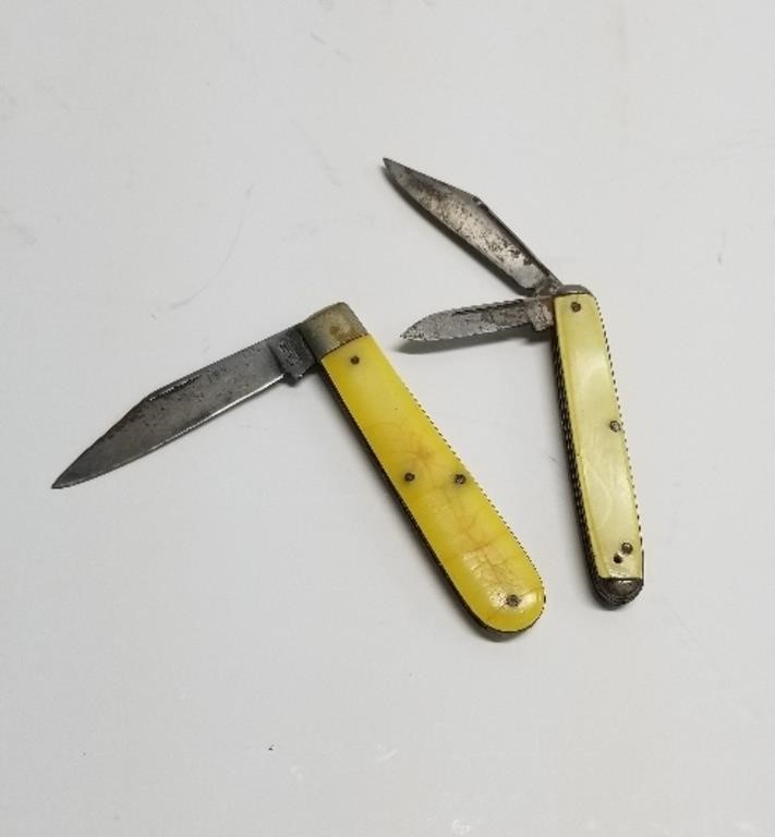 Lot of 2 Pocketknives - Case and Colonial