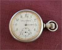 1902 ILLINOIS Model 5 16 Size Pocket Watch RUNS