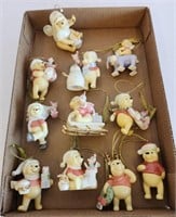 LENOX Disney Winnie the Pooh Christmas Ornaments