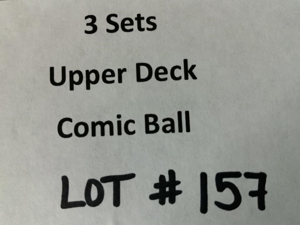 Upper Deck comic ball 3 sets (685 cards)
