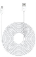 (New / packed) Flat white - USB Cable for