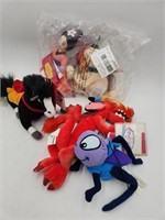 DISNEY MULAN BEAN BAG PLUSH FIGURES