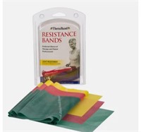 ($29) Thera-Band Resistance Bands, 3 level bands.