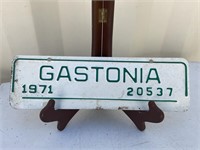 1971 GASTONIA TAG