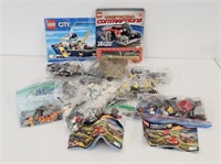 ASSORTED LEGOS IN BAGS - NOT SURE WHAT THEY BUILD