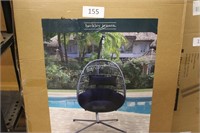 hanging wicker egg chair