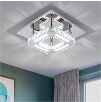 (new)Modern Crystal Chandelier Not Dimmable Flush