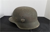 WW II German Helmet, Marked ET68,