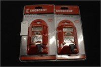 2-35pc crescent blade dispenser packs (display)