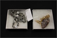 2- ladies necklaces (display)
