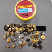 Jar VTG/ Antique Buttons- LOOK!