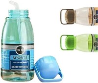 (new)67OZ Large Water Bottle with Fruit Strainer