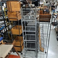 Metal Racks, Metal Shopping Cart, Craft Storage