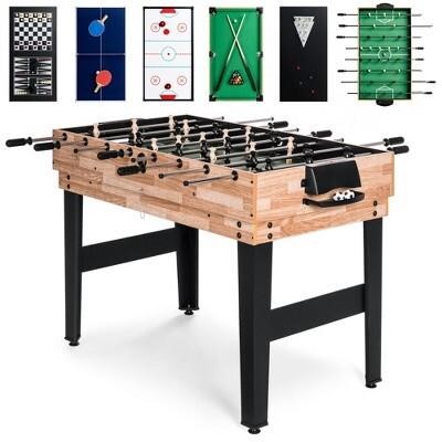 Best Choice Products 2x4ft 10-in-1 Combo Game Tabl