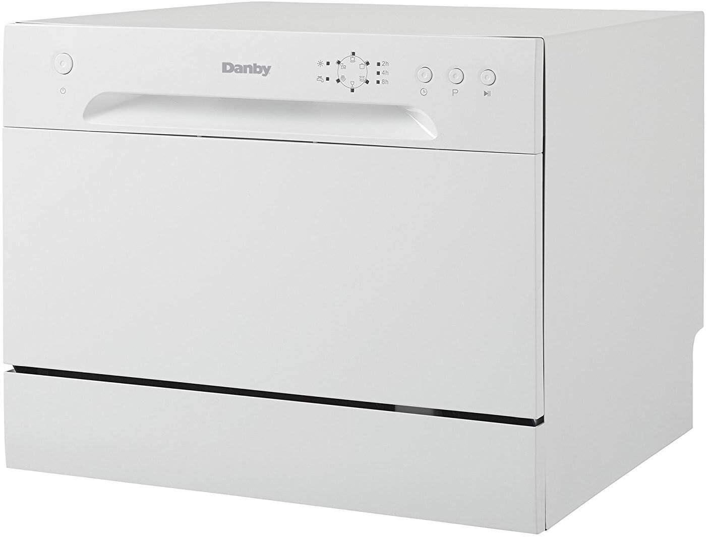 Danby DDW621WDB Countertop Dishwasher with 6 Place