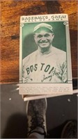 Jimmy Foxx Vintage Exhibit Card