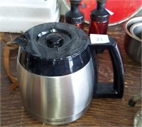 STAINLESS CUISINART COFFEE POT