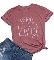 (new)size:M Be Kind Shirts for Women Cute