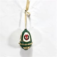 Porcelain Musical Egg Seasonal Ornament