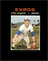 1971 Topps #604 Mike Wegener EX to EX-MT+