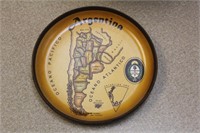 Argentina Leather Plate Wall Hanger