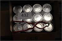 12pc mason jars with lids