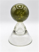LARGE ART GLASS BALL - 4" DIAMETER