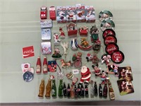 Coke Christmas ornaments & Mickey Mouse