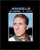 1971 Topps High #645 Jim Maloney SP EX to EX-MT+
