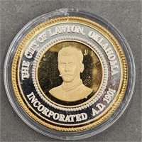 City Of Lawton 1oz Fine Silver Coin Centennial