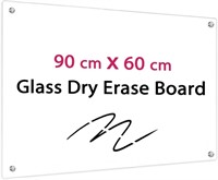 TORASO Glass Dry Erase Whiteboard for Wall, 60 x