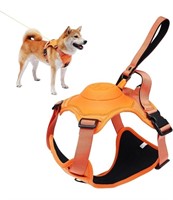 Dog Harness and Retractable Leash Set All-in-One.