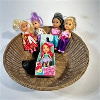 Disney Princess Ariel and miniature doll figurines