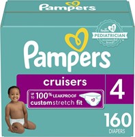 Pampers Cruisers Size 4  160 Count