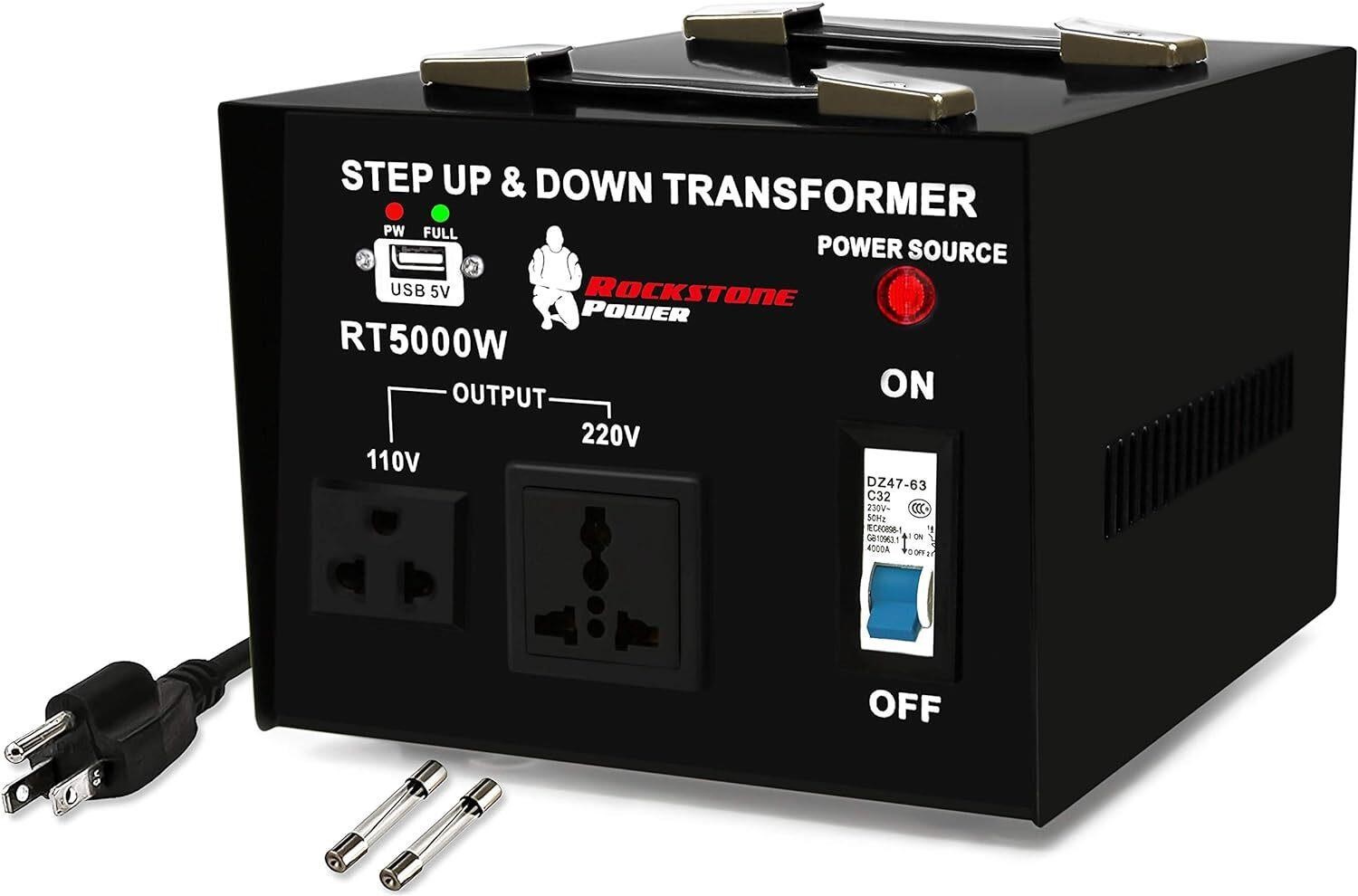 5000W Transformer - AC 110V/220V Converter