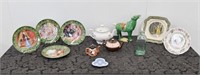 COLLECTOR PLATES, TEAPOTS PLUS - 3" TO 10" TALL