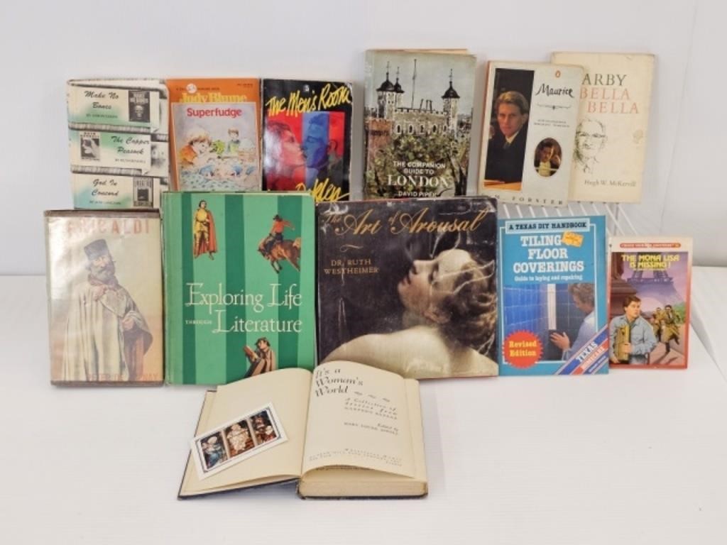 12 ASSORTED BOOKS - WOMANS WORLD IS 1940'S