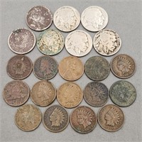 Collectors US Coin Bundle- Buffalo Nickel- Indian