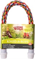 Living World Multi-Coloured Cotton Perch-20mm
