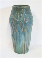 Early 1900s Blue Van Briggle 8" Poppies Vase