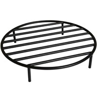 onlyfire Round Fire Pit Grate with 4 Legs for