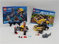 Lego CITY Deep Sea Sub and Rally Car